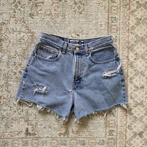 Vintage Gap Denim Classic Fit Cutoff Jean Shorts